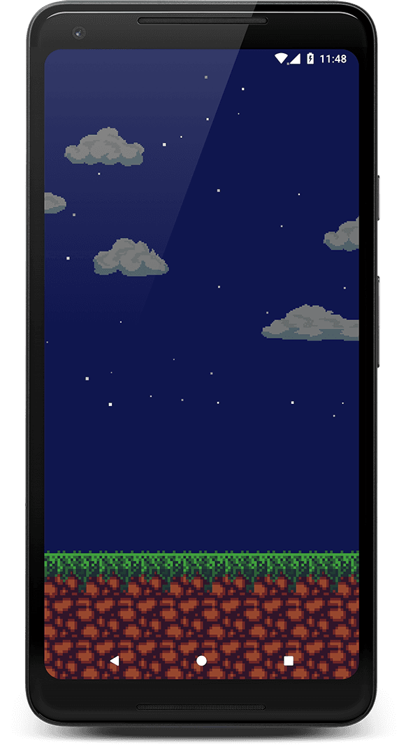 Pixel Time Wallpaper app screenshot